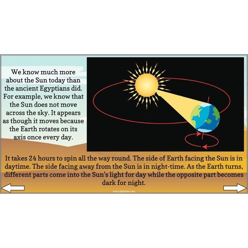 PlanBee Ancient Egypt Science - Light and Shadow: Year 3 Science