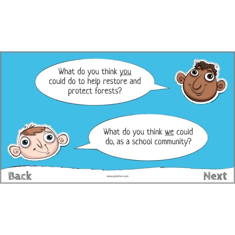 PlanBee I Speak for the Trees KS2 Ecosystems ESR Lessons