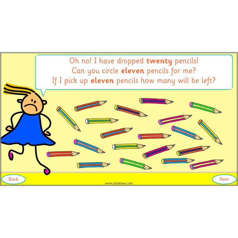 PlanBee Let's Represent Numbers Year 1 Maths by PlanBee