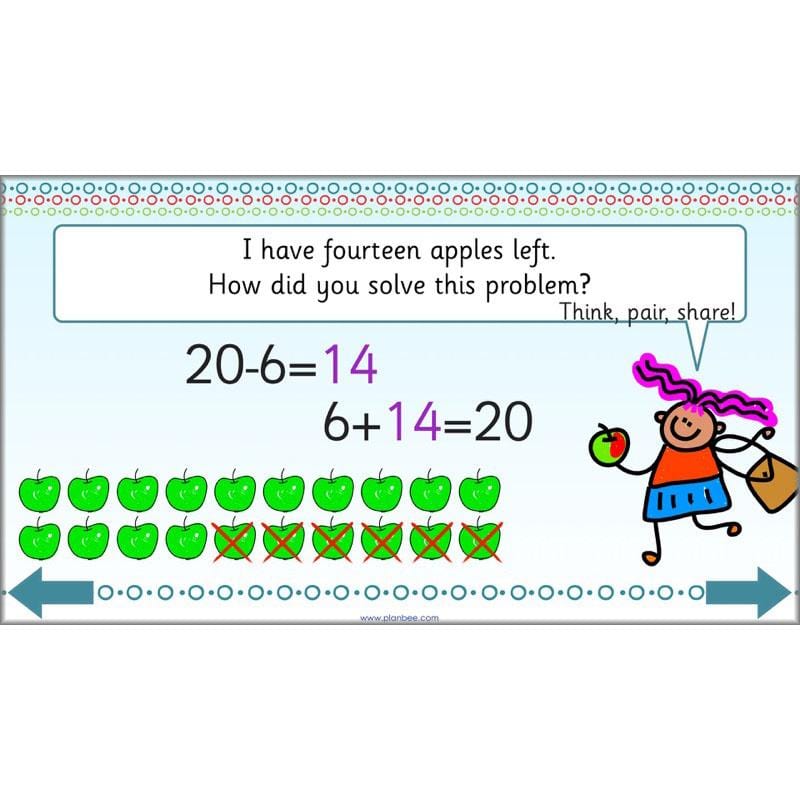 PlanBee Let's use number facts - Year 1 Maths activity pack