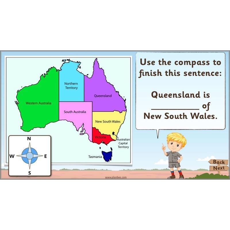 PlanBee Let's visit Australia - KS1 Geography lessons: Year 1 & Year 2