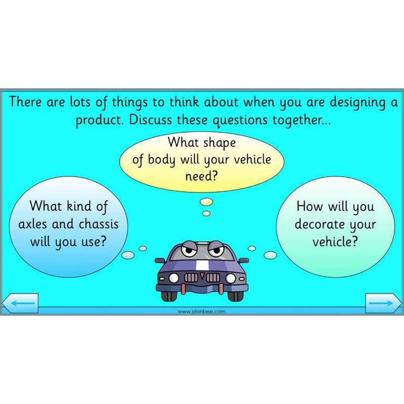 Moving Vehicles KS1 Year 2 DT Lesson Planning by PlanBee