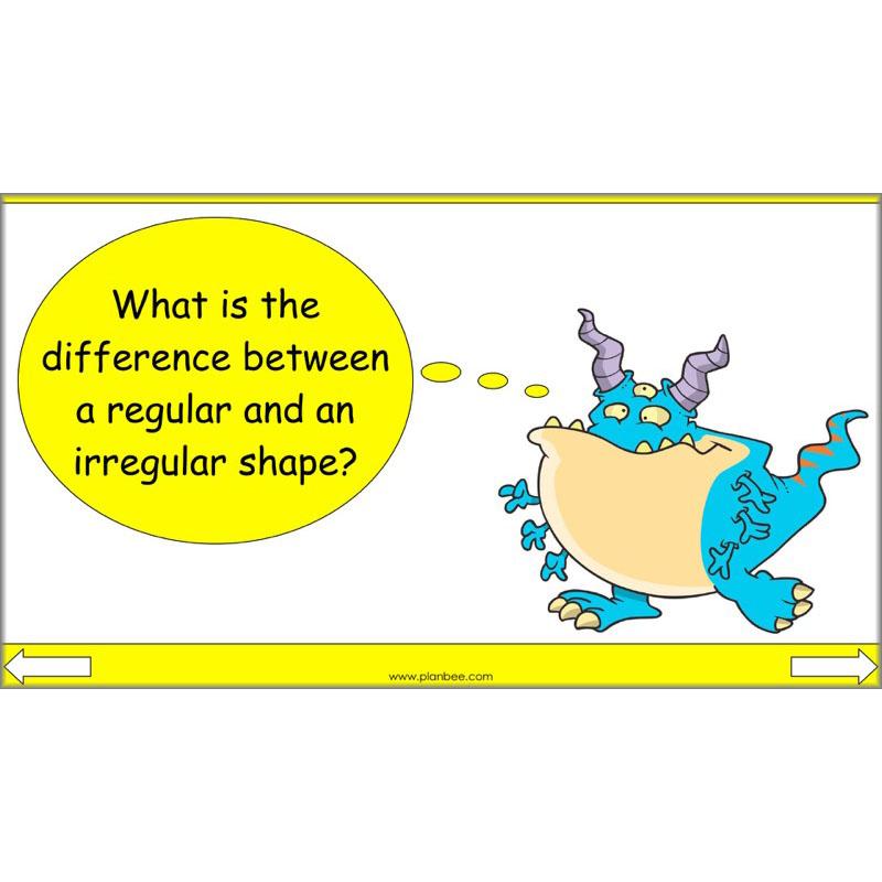 PlanBee 2D Shape Year 3 Maths Lesson Pack by PlanBee