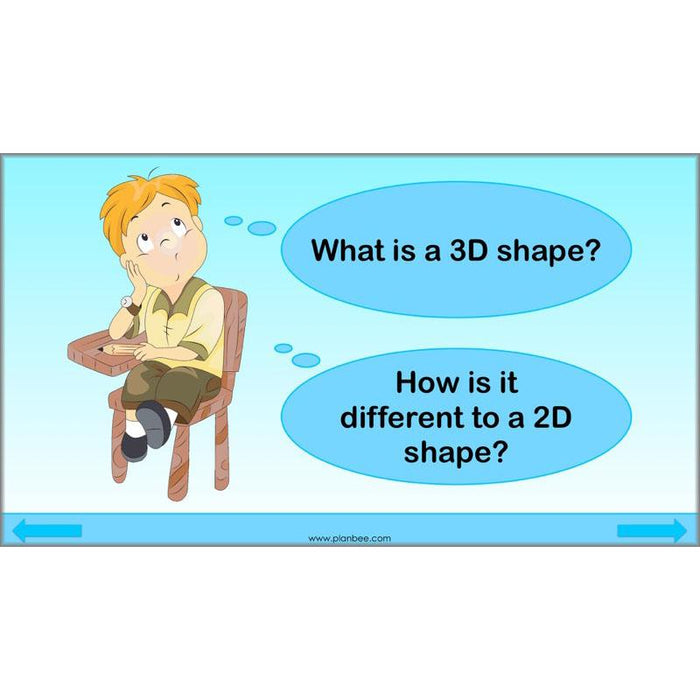 PlanBee 3D Shape and Space Year 3 Maths Lessons by PlanBee