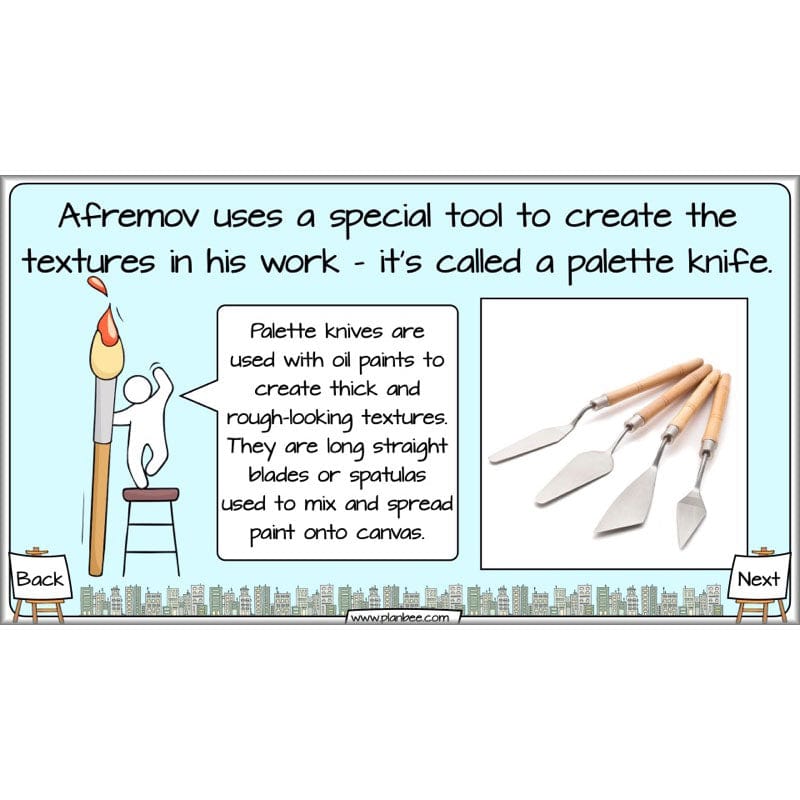 PlanBee Cityscapes Art Lessons for KS2 created by PlanBee