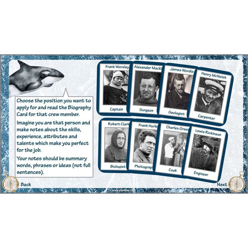 PlanBee Shackleton's Journey KS2 English Planning | PlanBee