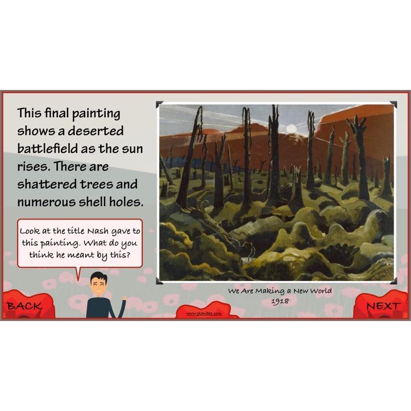 PlanBee WW1 Art Ideas KS2 In Flanders Fields Art Lessons by PlanBee