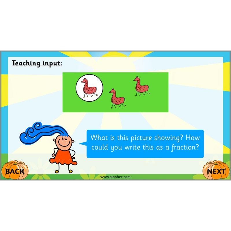 PlanBee Can we find fractions of numbers? Year 2 Fractions Planning