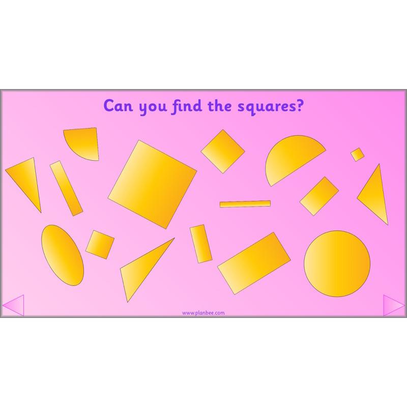 PlanBee Names of 2D shapes Year 1 Maths by PlanBee