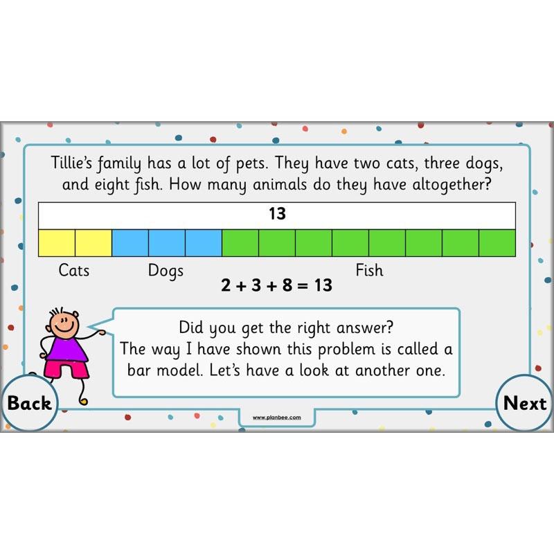 PlanBee Let's Solve Problems: problem-solving Year 2 Maths
