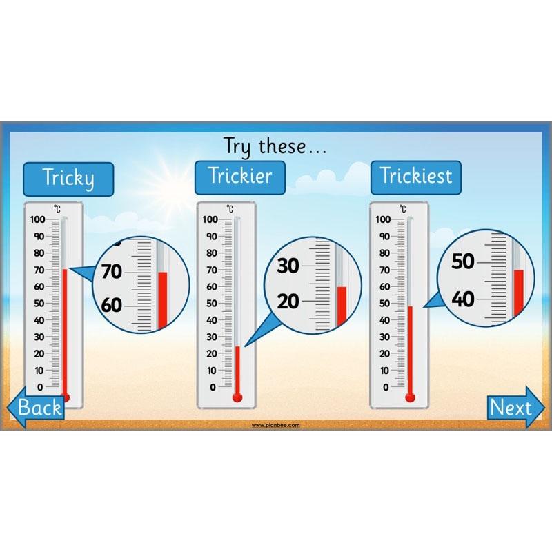 PlanBee How hot is it? - Year 2 Maths - Measurement Planning