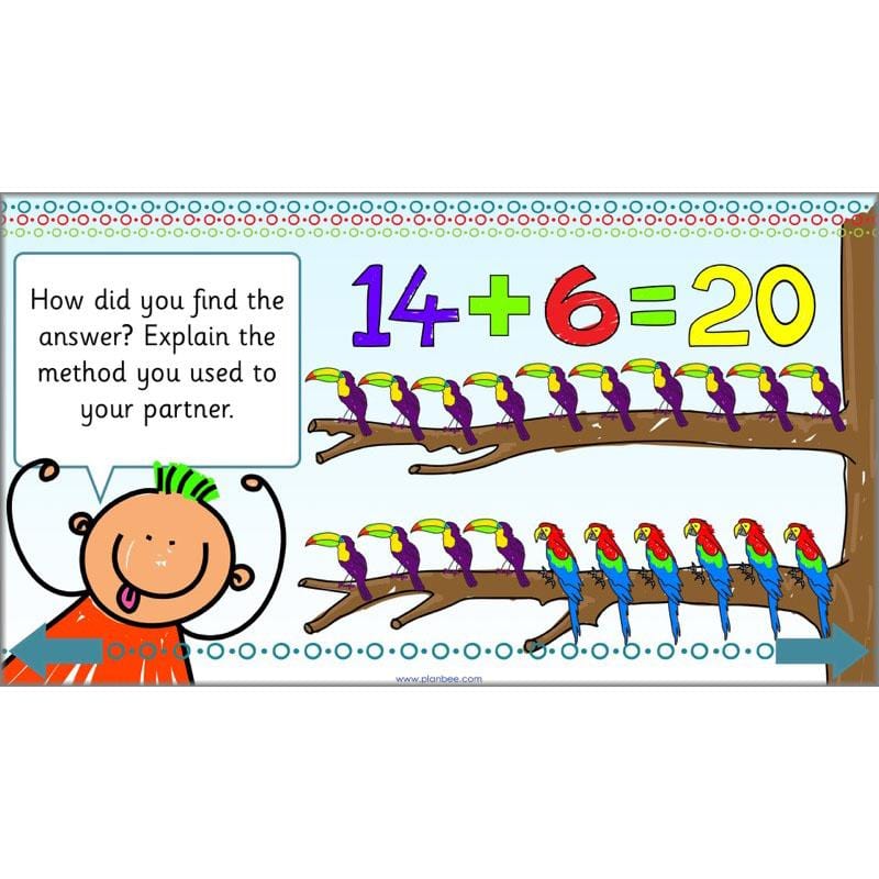 PlanBee Let's use number facts - Year 1 Maths activity pack