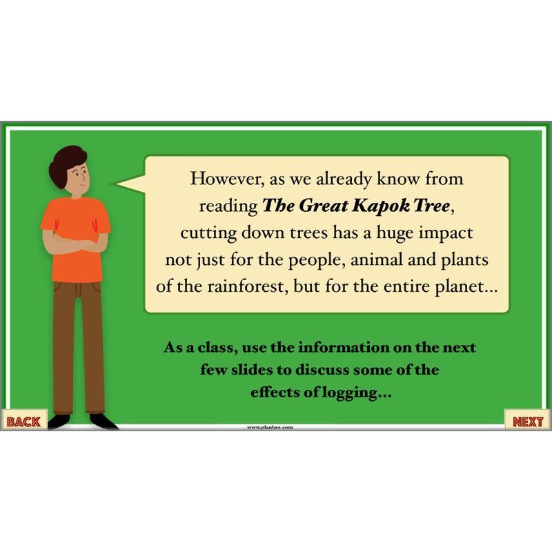 PlanBee The Great Kapok Tree Planning | Persuasive Writing Year 4