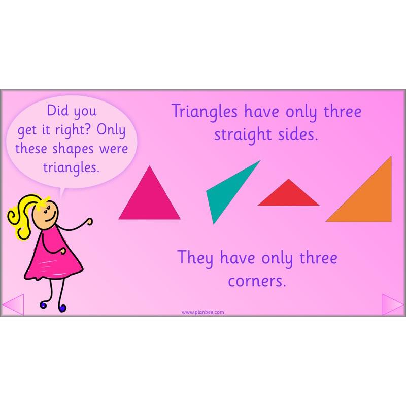 PlanBee Names of 2D shapes Year 1 Maths by PlanBee