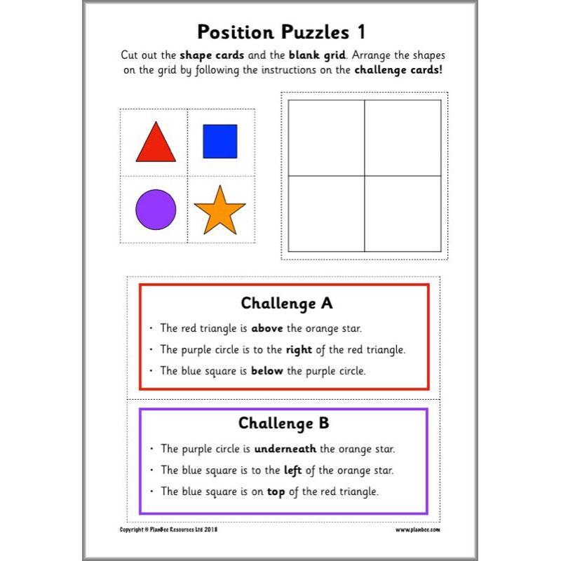 PlanBee KS1 Maths Home Learning Activites for Year 1 & Year 2