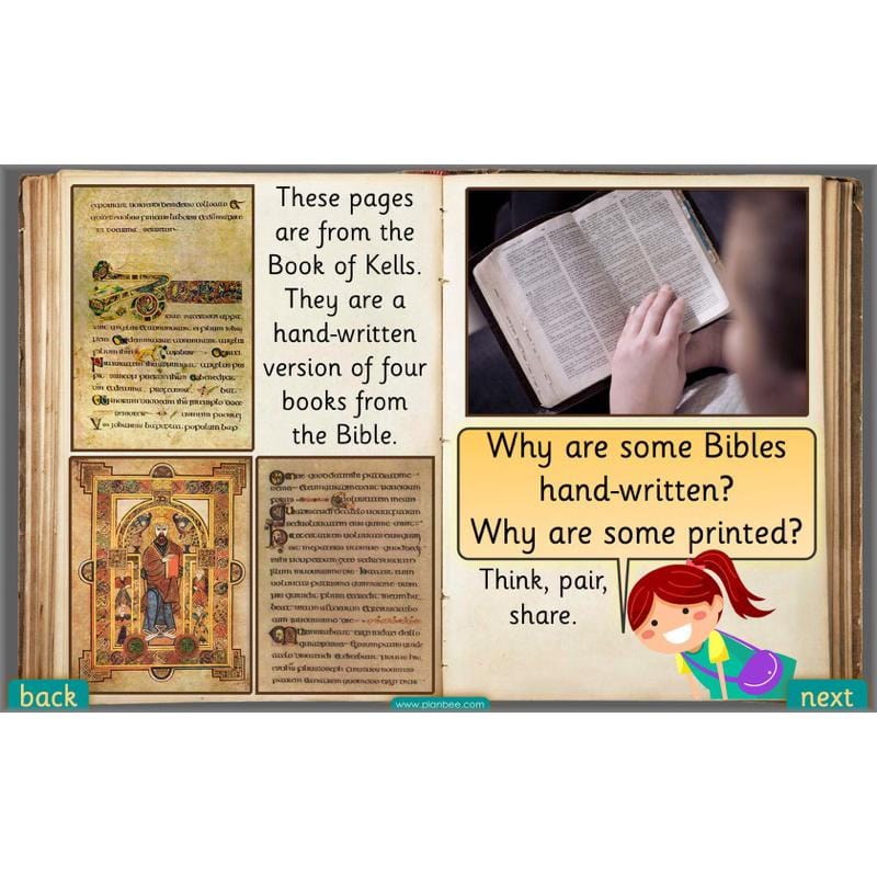 PlanBee Exploring Special Books KS1 RE downloadable lesson pack