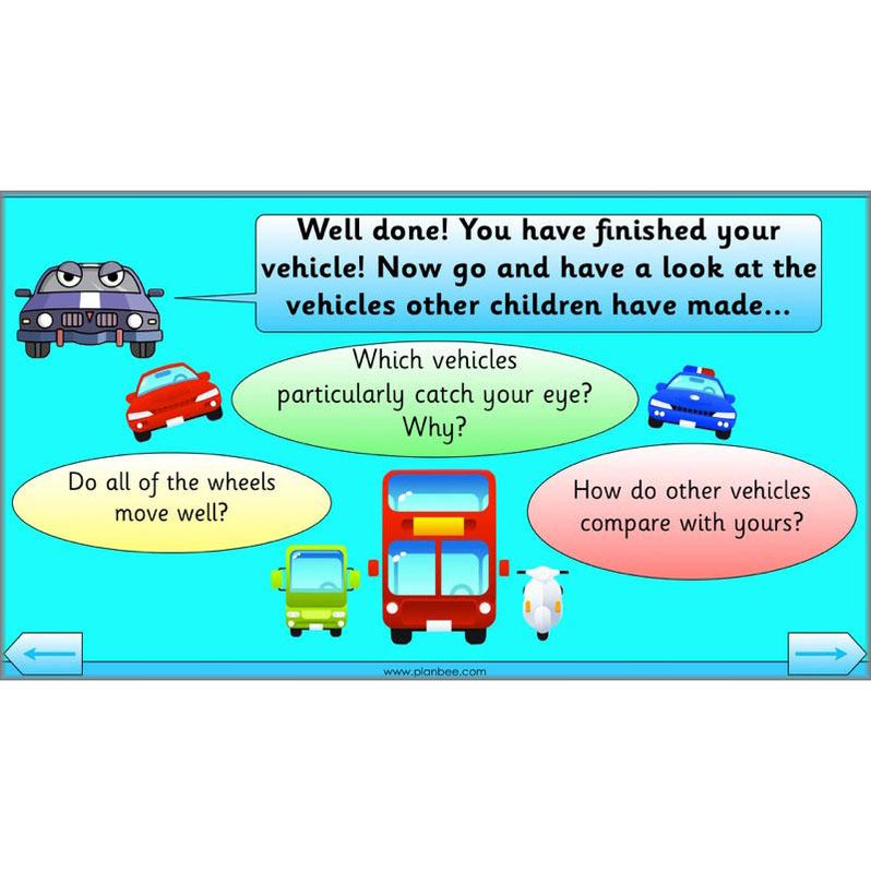 Moving Vehicles KS1 Year 2 DT Lesson Planning by PlanBee