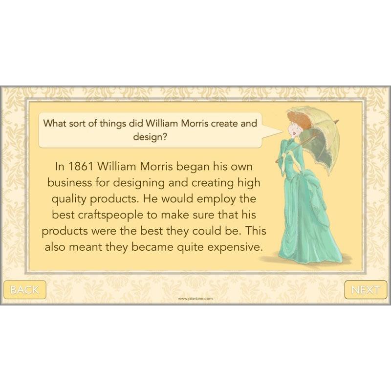 PlanBee William Morris KS2 Art Lesson Plan Packs for Year 3 & Year 4