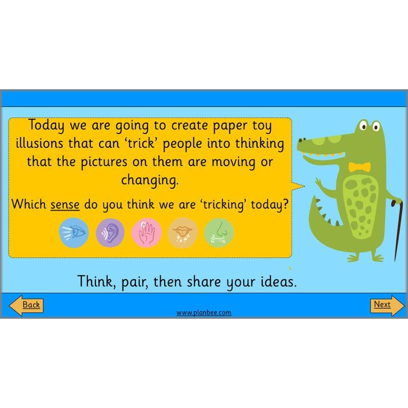 PlanBee FREE Make Paper Toys Moving Toys KS1 DT Lesson | PlanBee