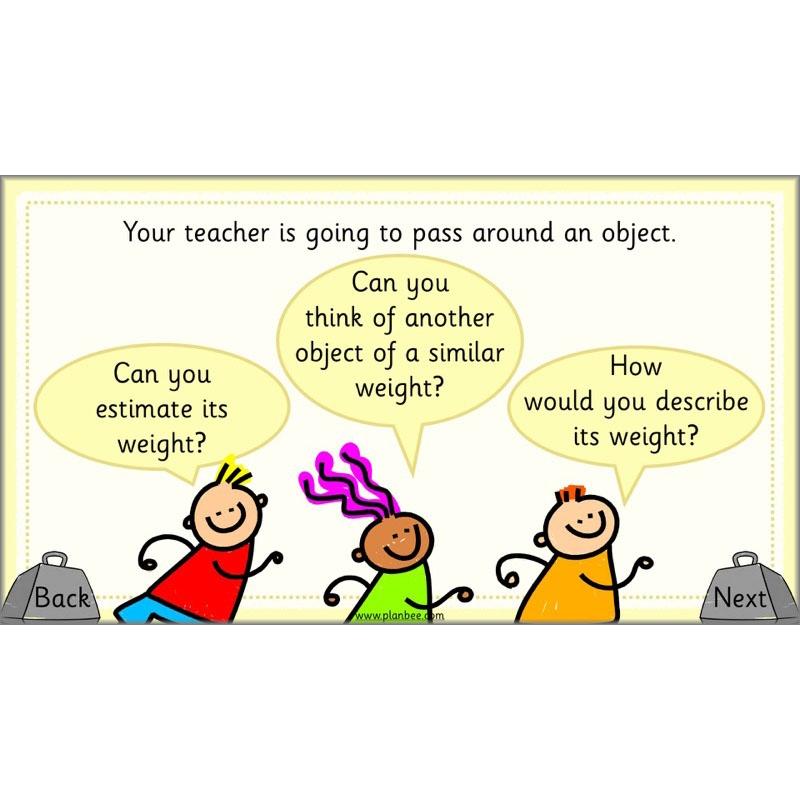 PlanBee Let's Measure Weight - KS1 - Year 2 Maths - Measurement