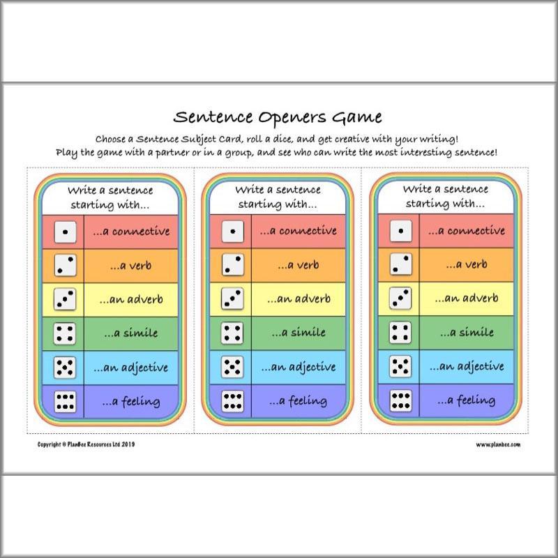 PlanBee Upper KS2 English Home Learning Activities for Year 5 & Year 6