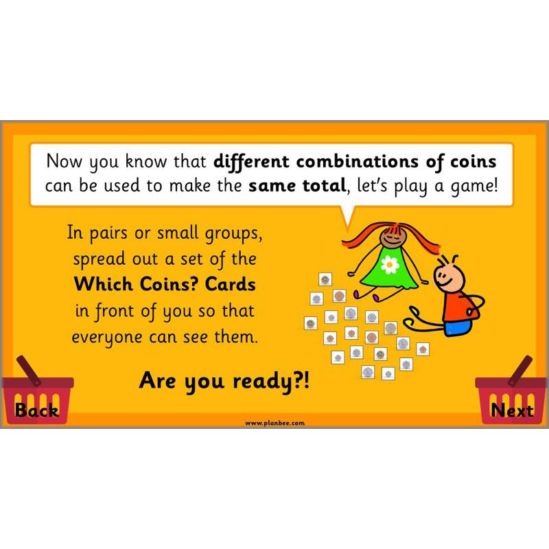 PlanBee Let's Go Shopping: Year 2 Money Maths Activities