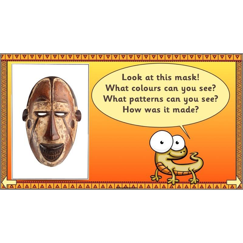 PlanBee African Art KS1: Year 1 & 2 Art Lessons by PlanBee