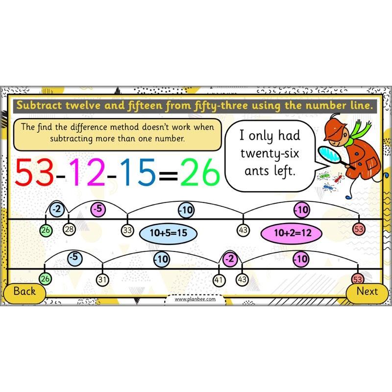 PlanBee How Can We Subtract Numbers? Maths scheme of work for Year 2