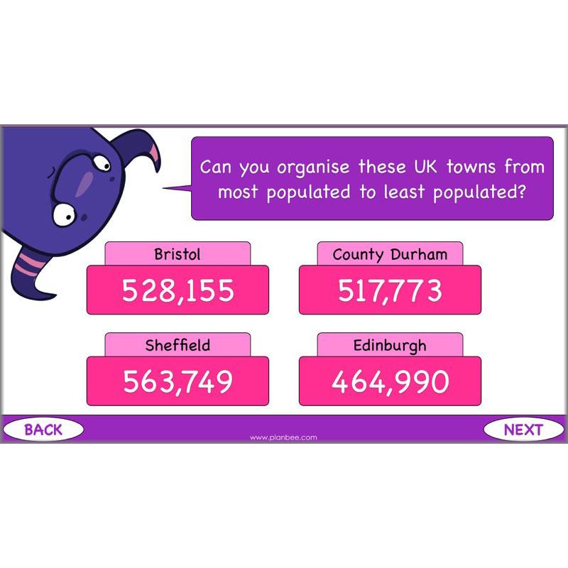 PlanBee A Million Numbers - Year 5 Maths Planning - Number & Place Value