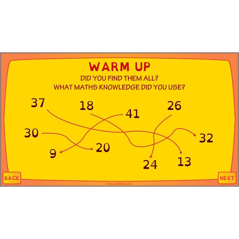 PlanBee Knowing Number Facts: Addition & Subtraction - Year 3 Maths Lessons