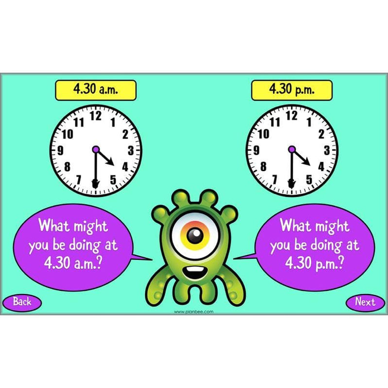 Clock Watching Time Year 3 Maths Lesson Activity Pack — PlanBee