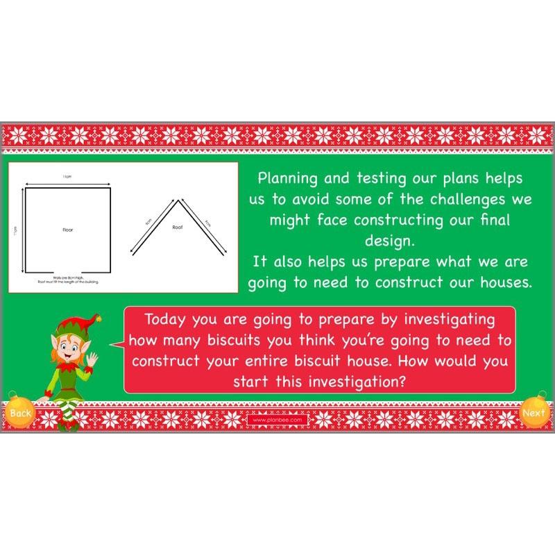 PlanBee Gingerbread Houses KS2 Christmas Cooking with Kids