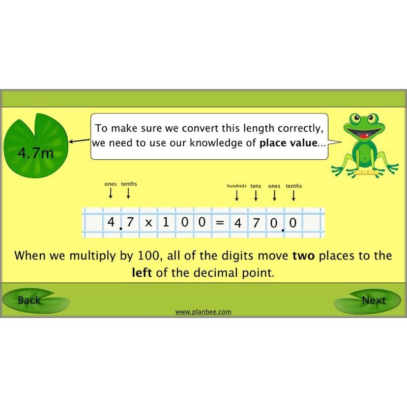 PlanBee Recording Length - Measurement Maths Lessons for Year 4