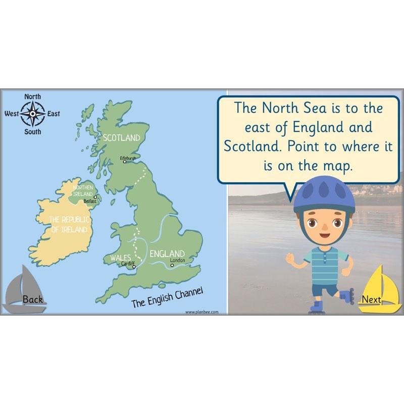 PlanBee At The Seaside KS1 Geography Lessons by PlanBee