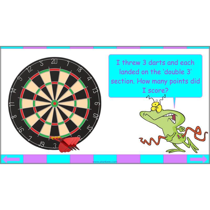 PlanBee Seeing Doubles - Doubling and Halving Year 4 Maths Lesson Planning