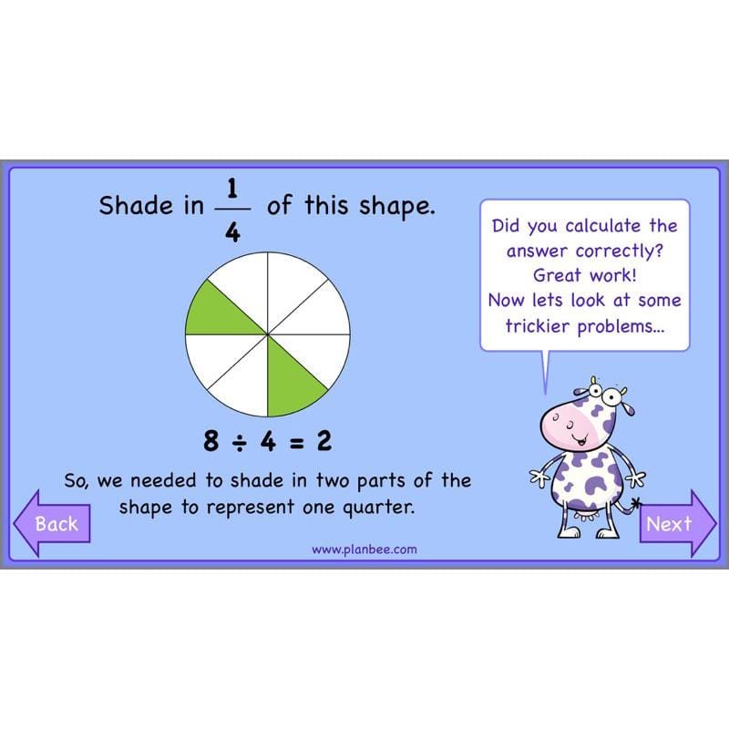 PlanBee Finding Fractions: Year 3 fractions of amounts plans and resources