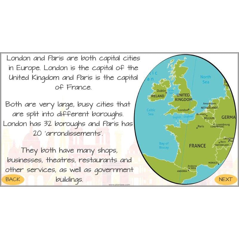 PlanBee FREE exploring Paris scheme | PlanBee France KS2 Geography