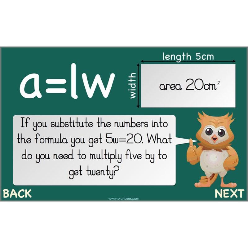 PlanBee Algebra: simple algebra lesson planning for Year 6