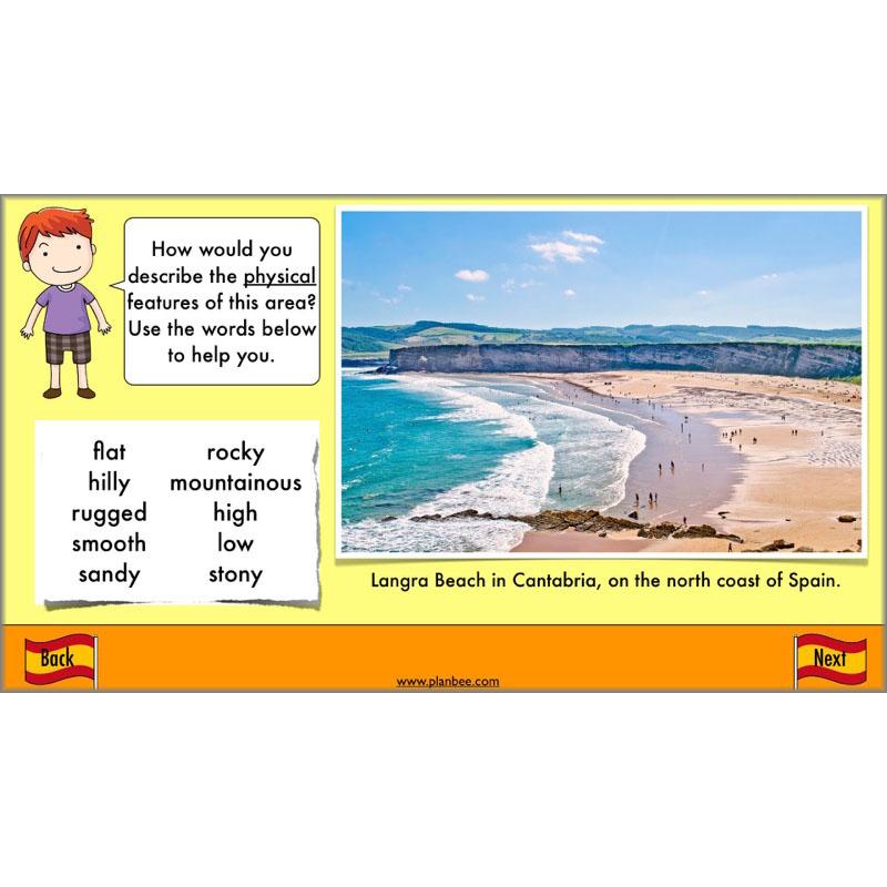 PlanBee Spain and Catalonia: KS2 Geography scheme of work Year 3 & Year 4