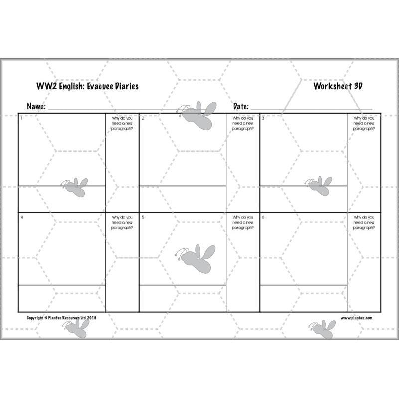PlanBee World War 2 Evacuee Diary Entries Lesson Plans by PlanBee