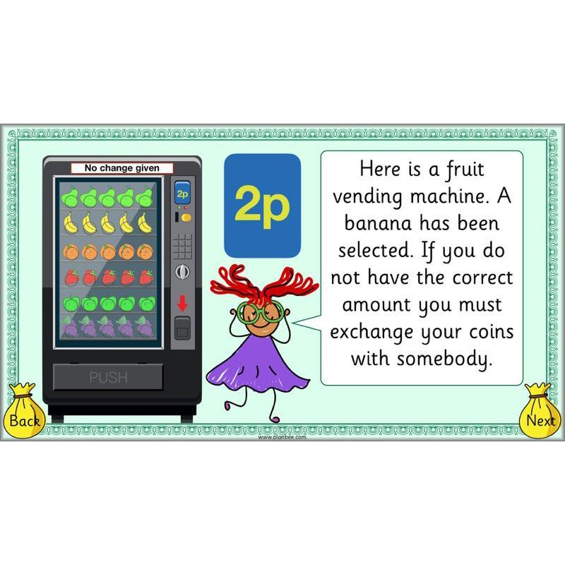 PlanBee Let’s find the value of coins - KS1 fun maths money lesson plans