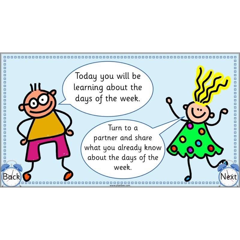 PlanBee Time Language Year 1 Maths lesson | KS1 Maths Plans