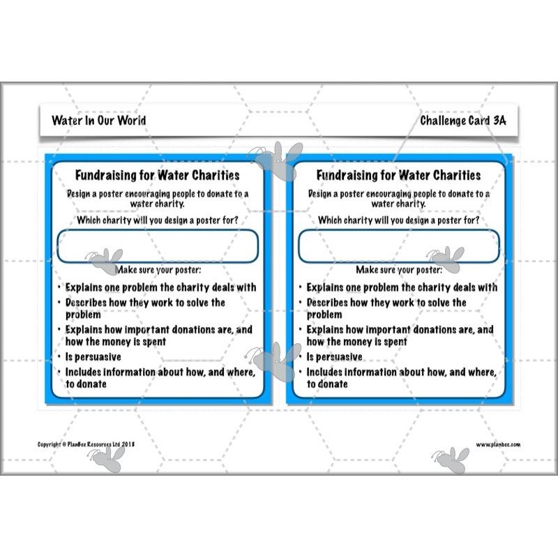 PlanBee Water Topic KS2 Water in our World Lessons by PlanBee