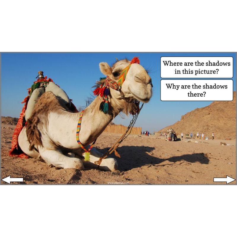 PlanBee Ancient Egypt Science - Light and Shadow: Year 3 Science