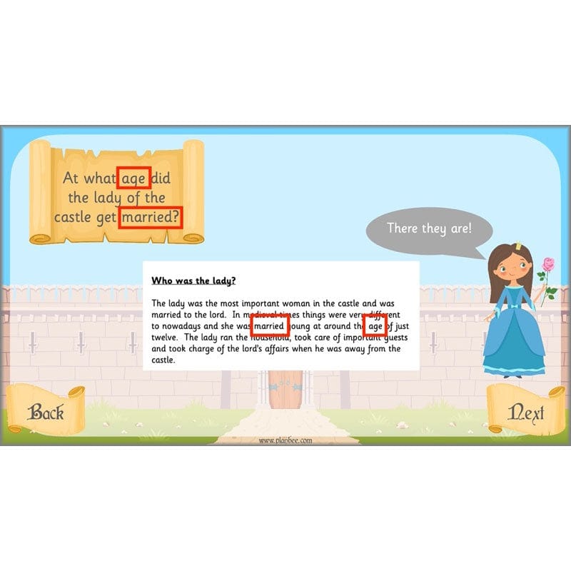 PlanBee Castles Year 2 English Planning Pack by PlanBee
