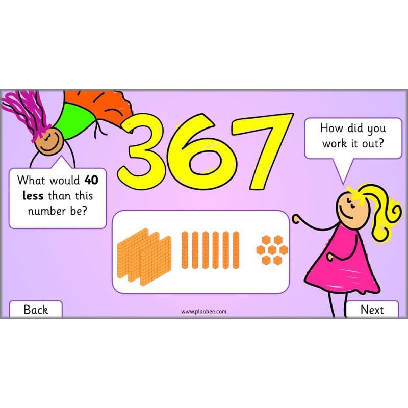 PlanBee Let’s Subtract Big Numbers | Year 2 Maths Plans & Resources | PlanBee