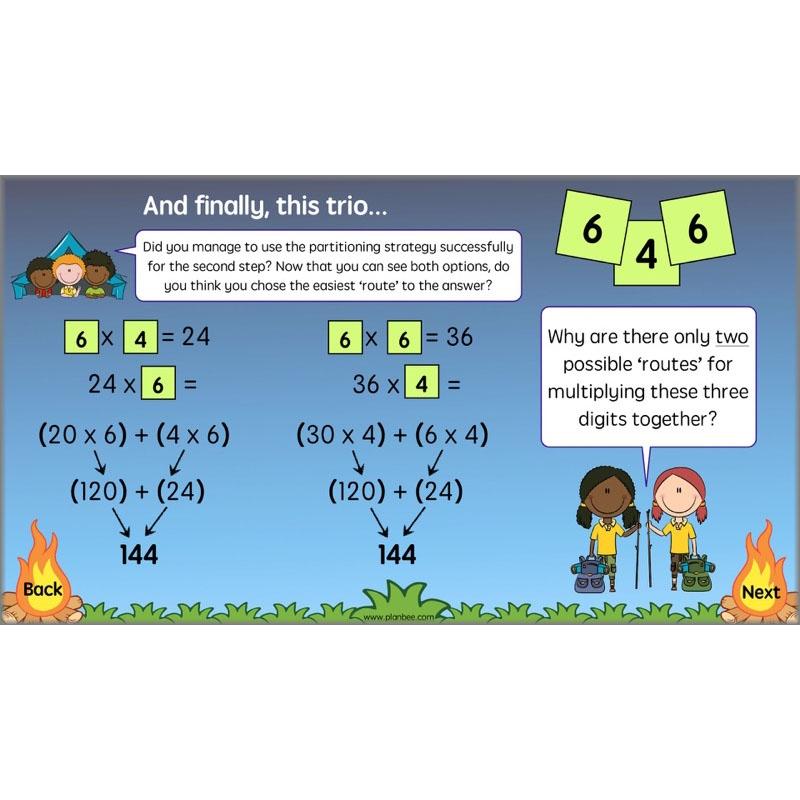 PlanBee Dividing & Multiplying - Lesson Plans and Resources for Year 4