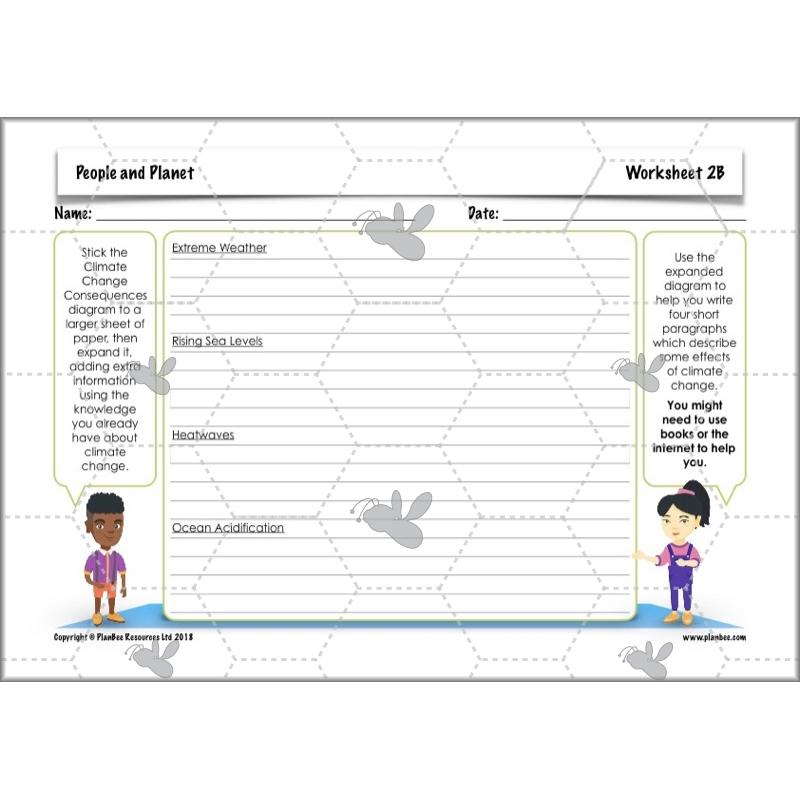 PlanBee People and Planet Climate Change KS2 | PlanBee