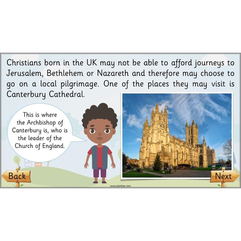 Pilgrimages & Places of Worship KS1 RE Lessons by PlanBee