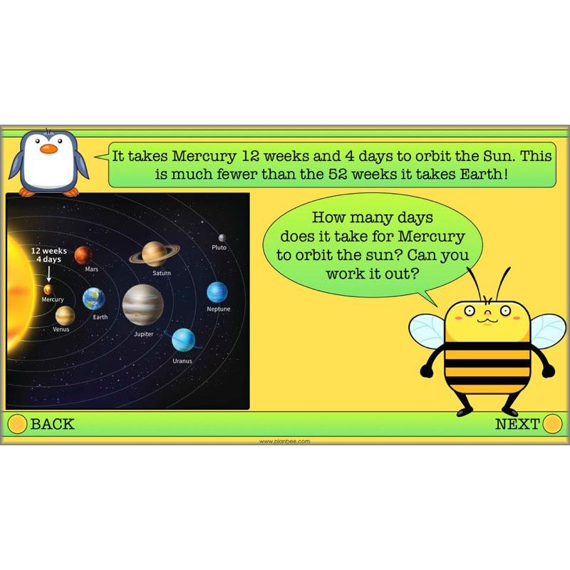 PlanBee Year 5 Time Lessons: Calendars and Timetables KS2